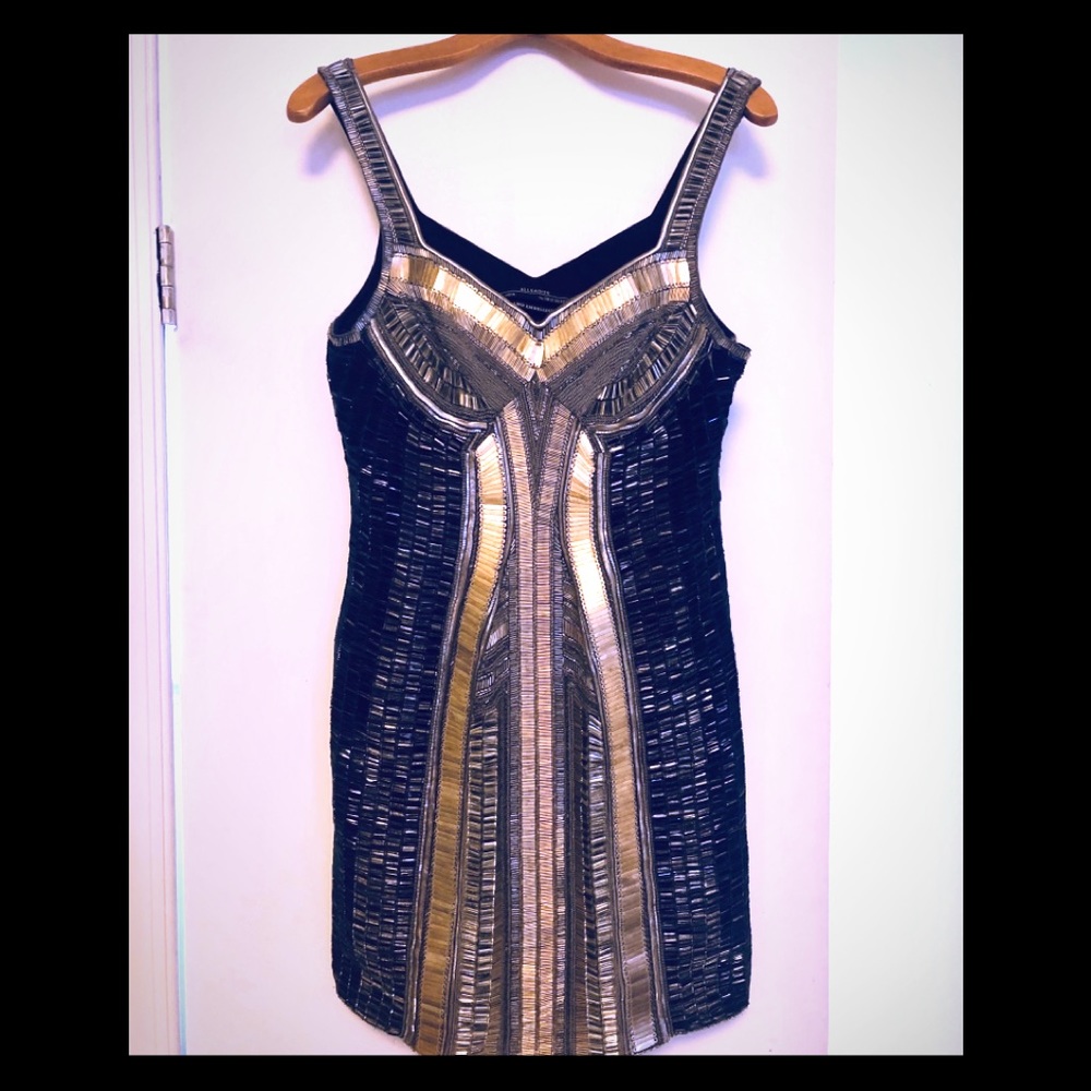 All Saints Spitalfields FULLY beaded  dress